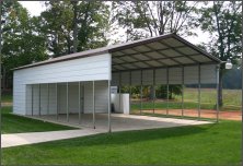 Carport with Storage