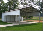 Dallas Texas Utility Carports and Combo Carports